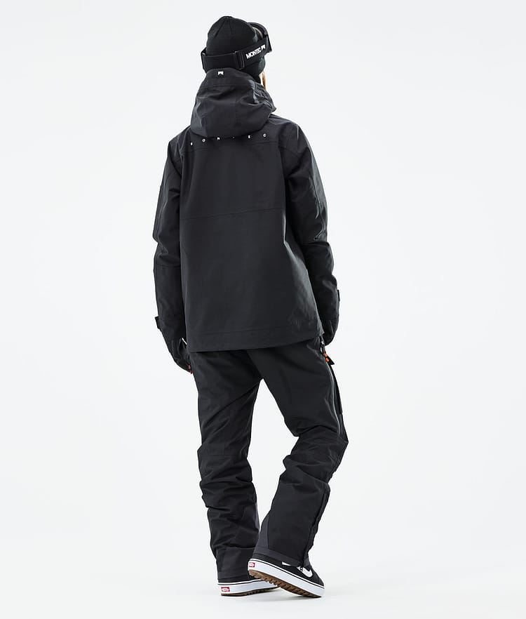 Montec Doom W 21 Bunda na Snowboard Dámské Black, Obrázek 7 z 13