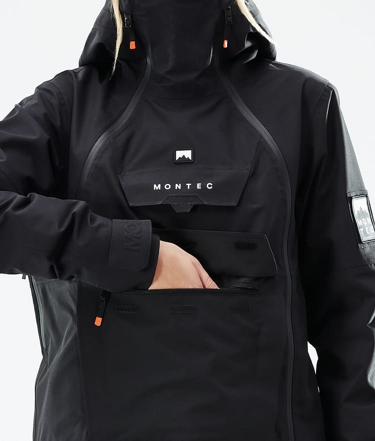 Montec Doom W 21 Bunda na Snowboard Dámské Black, Obrázek 11 z 13