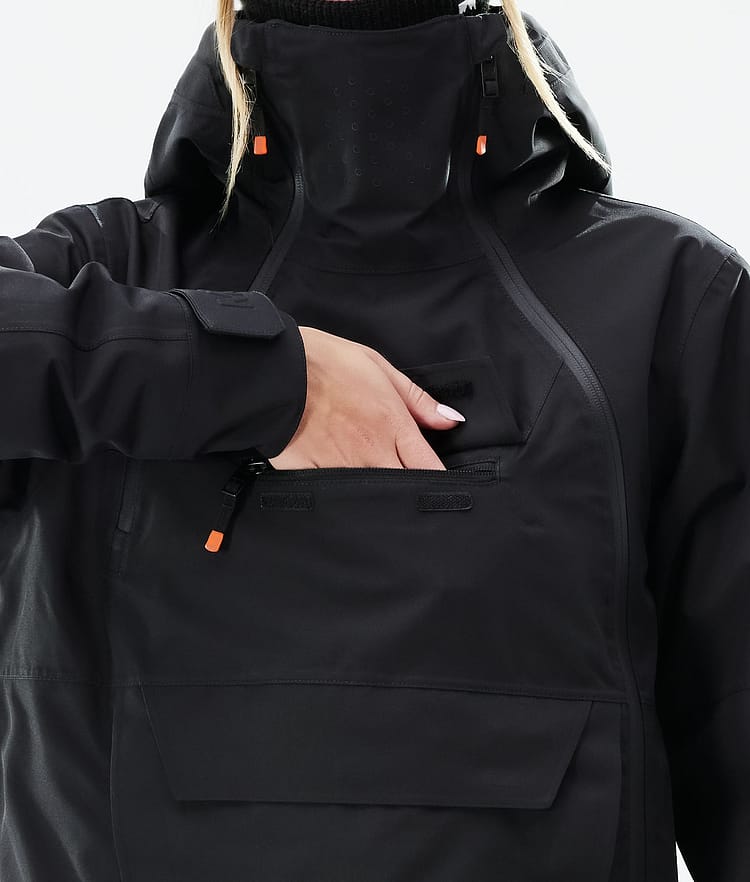 Montec Doom W 21 Lyžařská Bunda Dámské Black, Obrázek 12 z 13