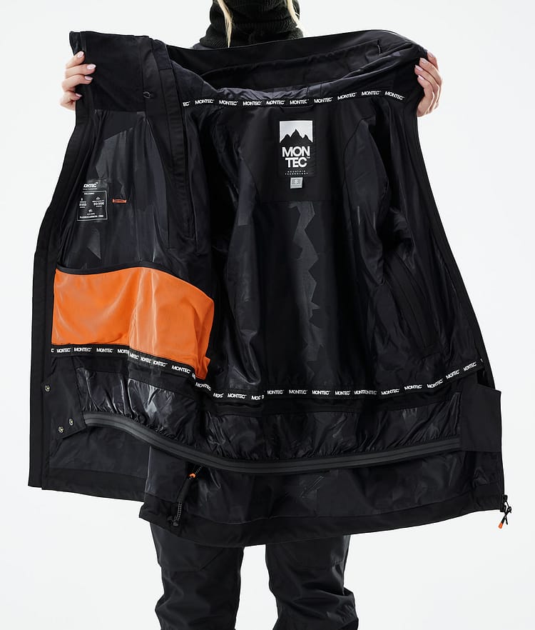 Montec Doom W 2021 Kurtka Narciarska Kobiety Black, Zdjęcie 13 z 13