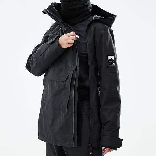 Asymetrický přední zip s vnitřní klopou Hlavní obrázek produktu,