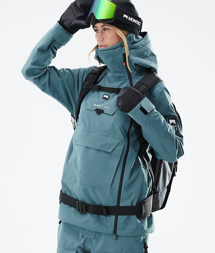 Montec Doom W 21 Lyžařská Bunda Dámské Atlantic, Obrázek 2 z 13