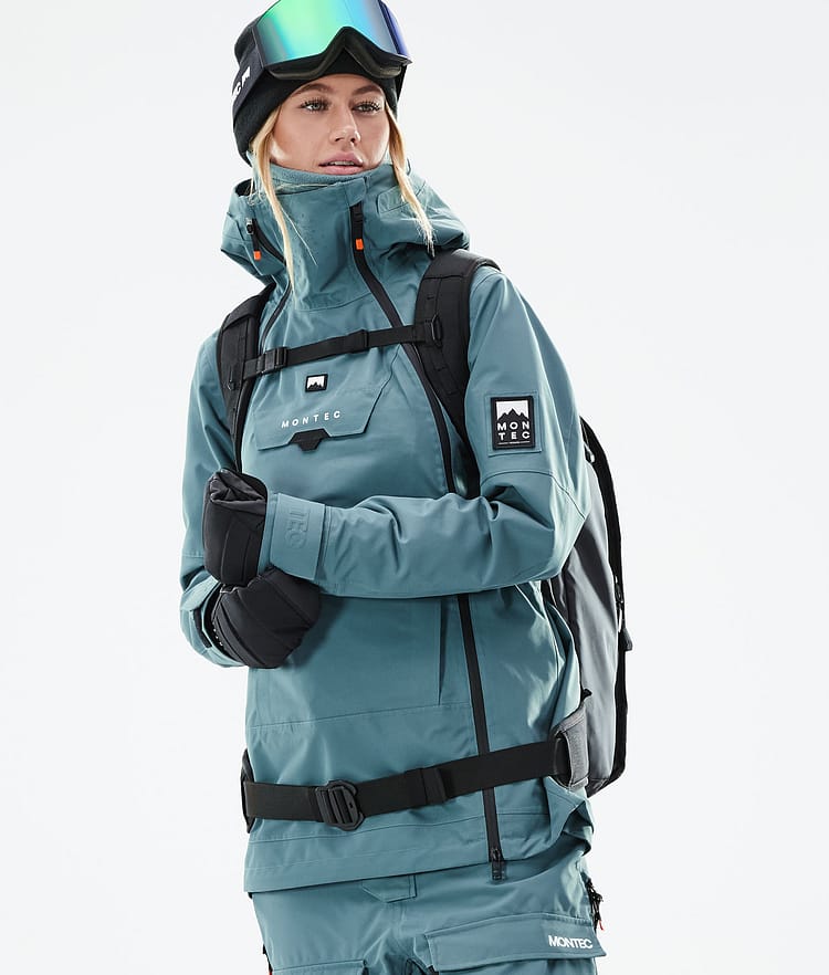 Montec Doom W 21 Lyžařská Bunda Dámské Atlantic, Obrázek 3 z 13