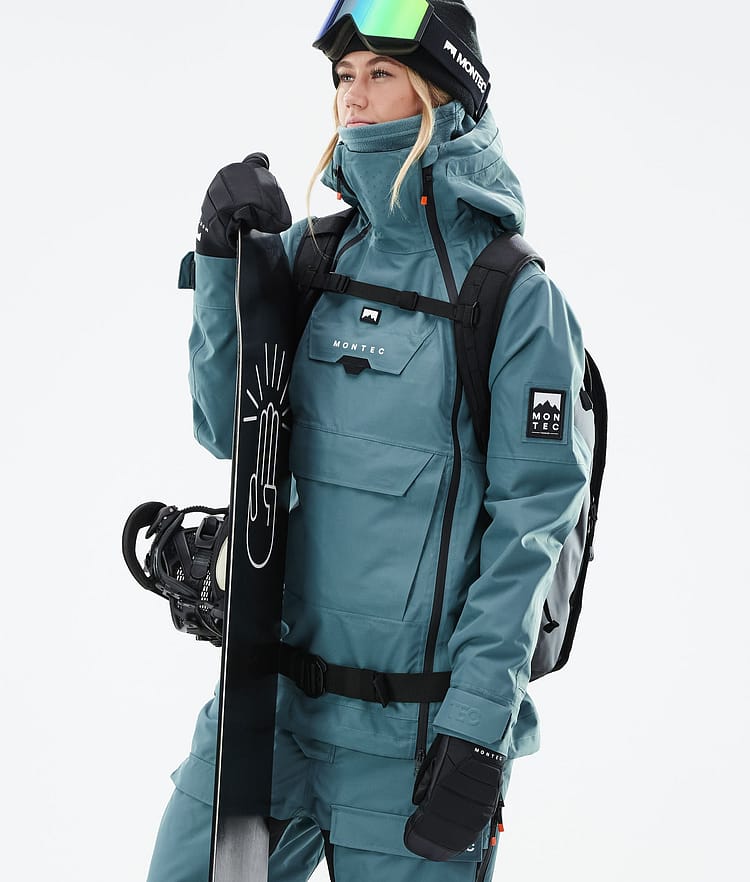 Montec Doom W 21 Bunda na Snowboard Dámské Atlantic, Obrázek 3 z 14