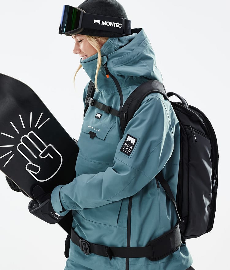Montec Doom W 21 Bunda na Snowboard Dámské Atlantic, Obrázek 4 z 14