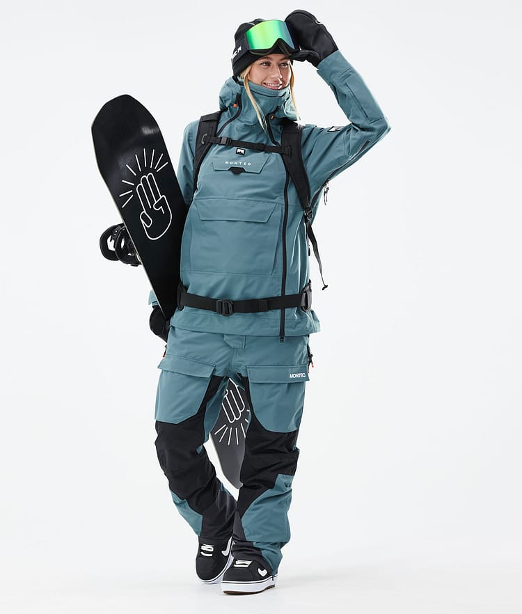 Montec Doom W 21 Bunda na Snowboard Dámské Atlantic, Obrázek 6 z 14
