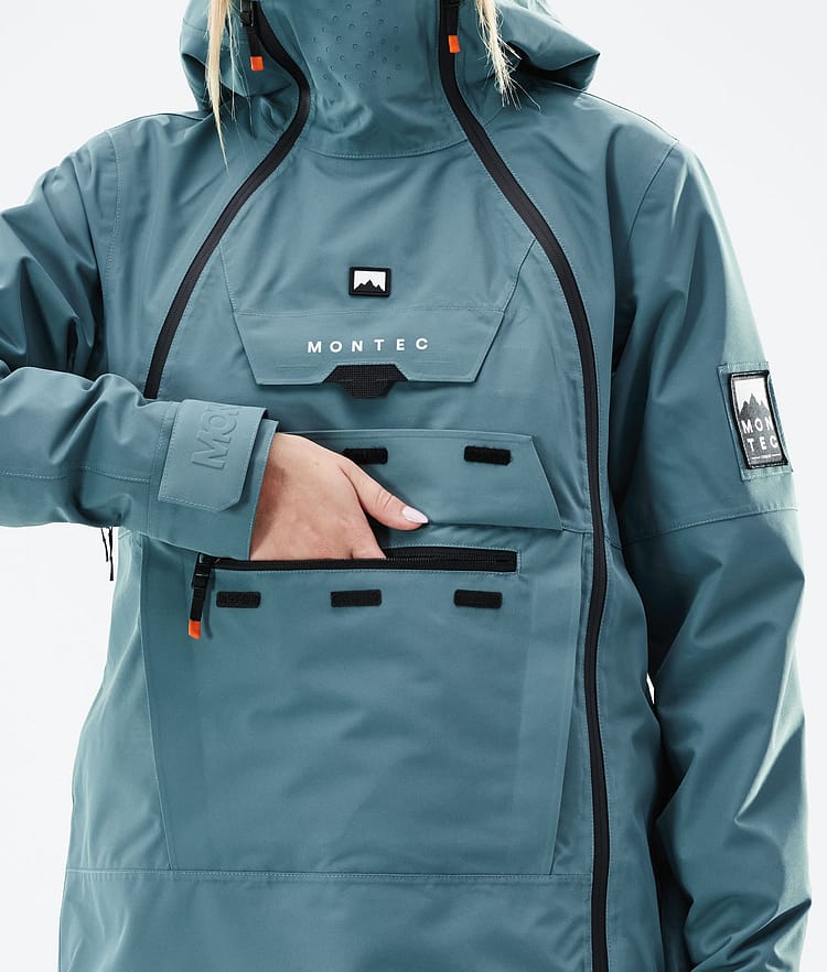 Montec Doom W 21 Lyžařská Bunda Dámské Atlantic, Obrázek 11 z 13