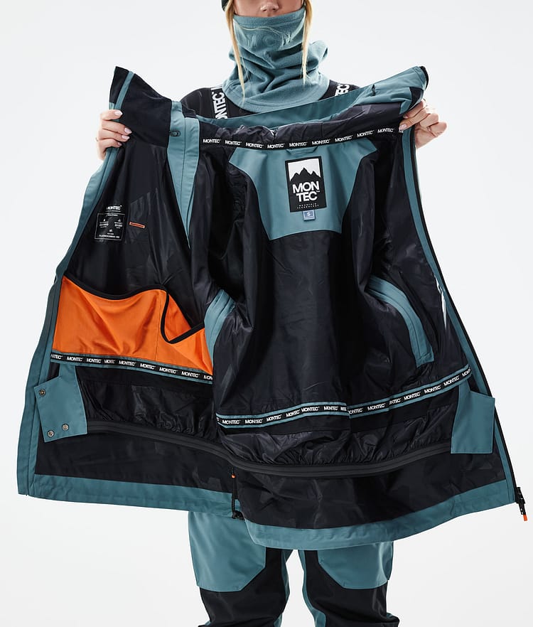 Montec Doom W 21 Lyžařská Bunda Dámské Atlantic, Obrázek 13 z 13