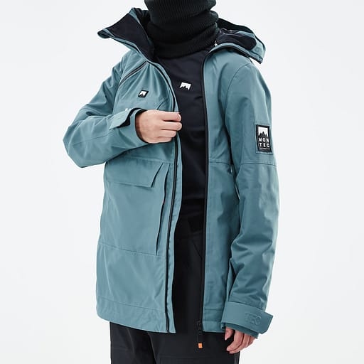 Asymetrický přední zip s vnitřní klopou Hlavní obrázek produktu,