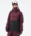 Montec Doom W 21 Bunda na Snowboard Dámské Burgundy/Black