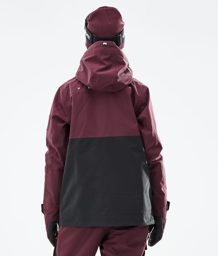 Montec Doom W 2021 Kurtka Narciarska Kobiety Burgundy/Black, Zdjęcie 8 z 12