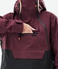 Montec Doom W 2021 Kurtka Narciarska Kobiety Burgundy/Black, Zdjęcie 11 z 12