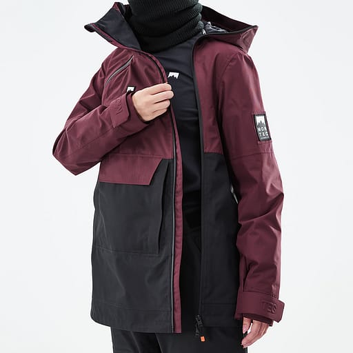 Asymetrický přední zip s vnitřní klopou Hlavní obrázek produktu,