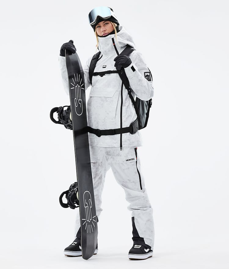 Montec Doom W 21 Bunda na Snowboard Dámské White Tiedye, Obrázek 4 z 12