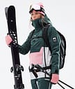 Montec Doom W 2021 Ski Jacket Women Dark Atlantic/Pink/Light Grey