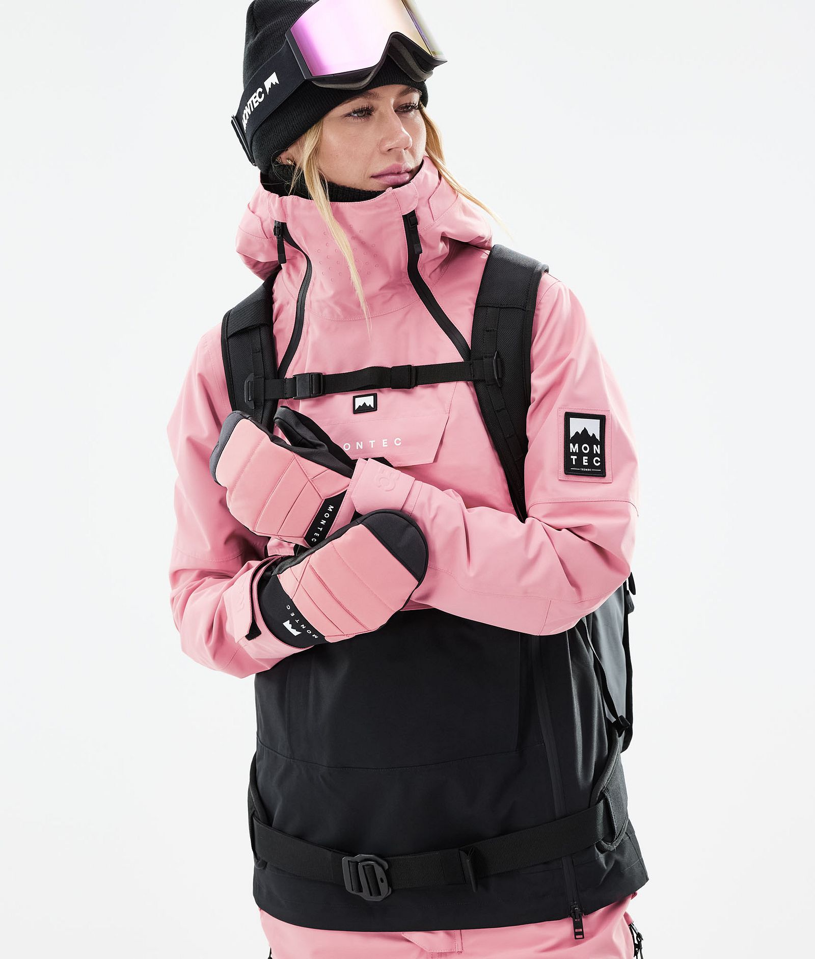 Montec Doom W 2021 Kurtka Narciarska Kobiety Pink/Black, Zdjęcie 2 z 14