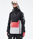 Montec Doom W 2021 Ski Jacket Women Black/Coral/Light Grey