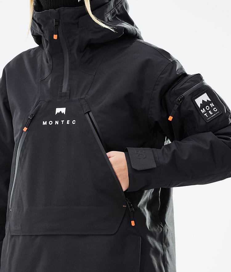 Montec Anzu W Kurtka Narciarska Kobiety Black, Zdjęcie 12 z 12