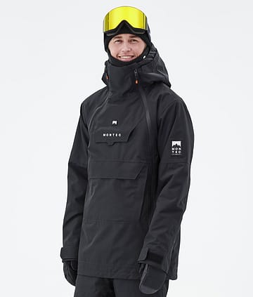 Montec Doom 21 Bunda na Snowboard Pánské Black