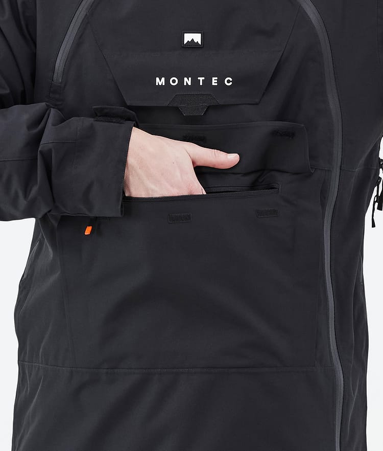 Montec Doom 21 Kurtka Narciarska Mężczyźni Black, Zdjęcie 9 z 11