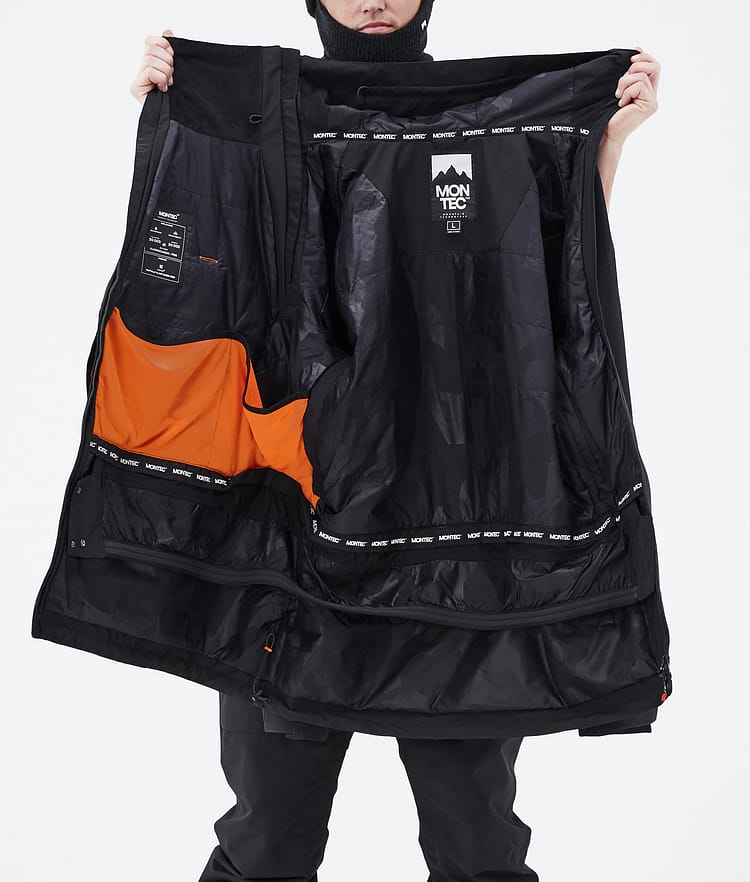 Montec Doom 21 Kurtka Narciarska Mężczyźni Black, Zdjęcie 11 z 11