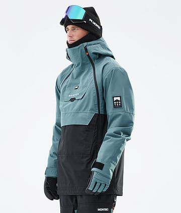 Montec Doom 21 Kurtka Narciarska Mężczyźni Atlantic/Black