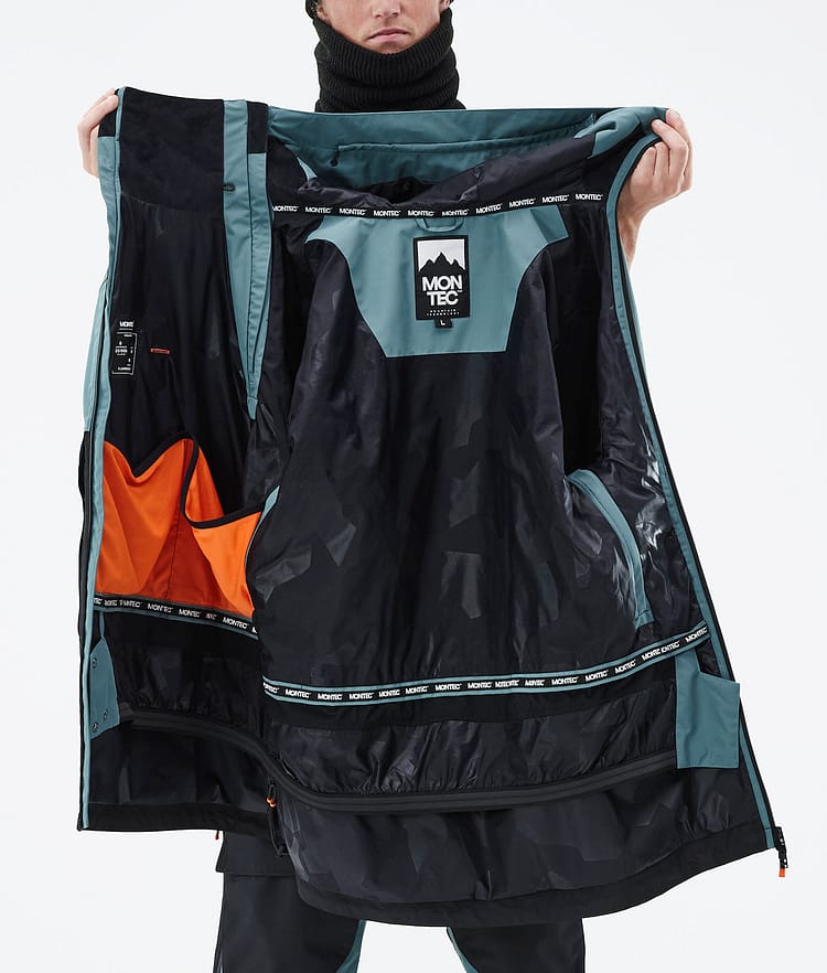 Montec Doom 21 Chaqueta Snowboard Hombre Atlantic/Black, Imagen 13 de 13