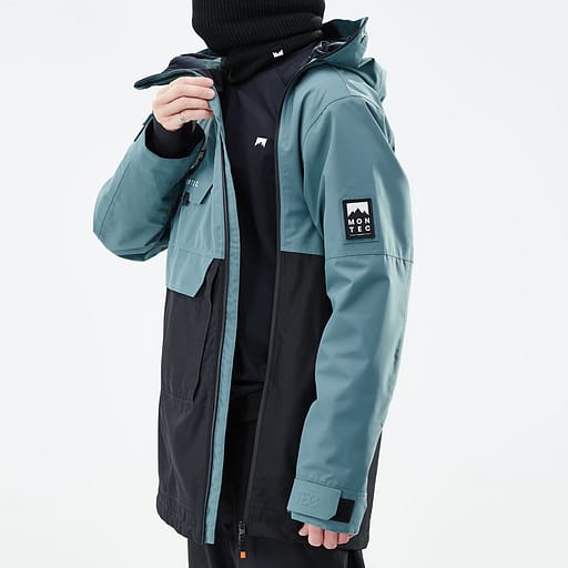 Asymetrický přední zip s vnitřní klopou Hlavní obrázek produktu,