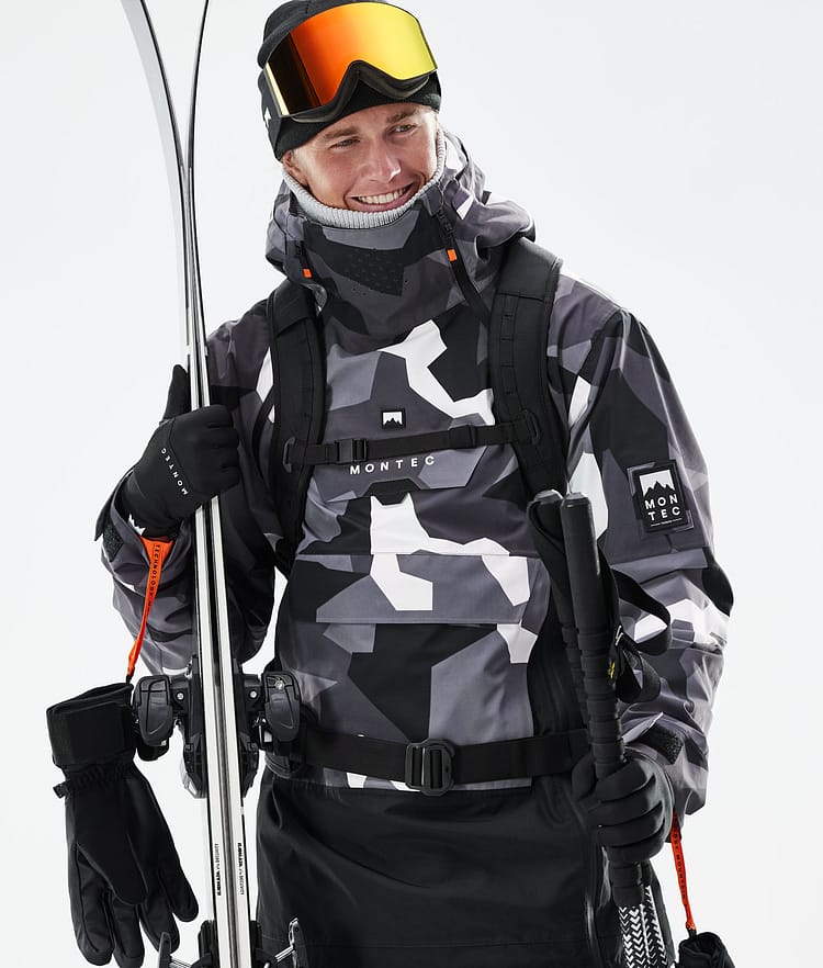 Montec Doom 21 Kurtka Narciarska Mężczyźni Arctic Camo/Black, Zdjęcie 3 z 12