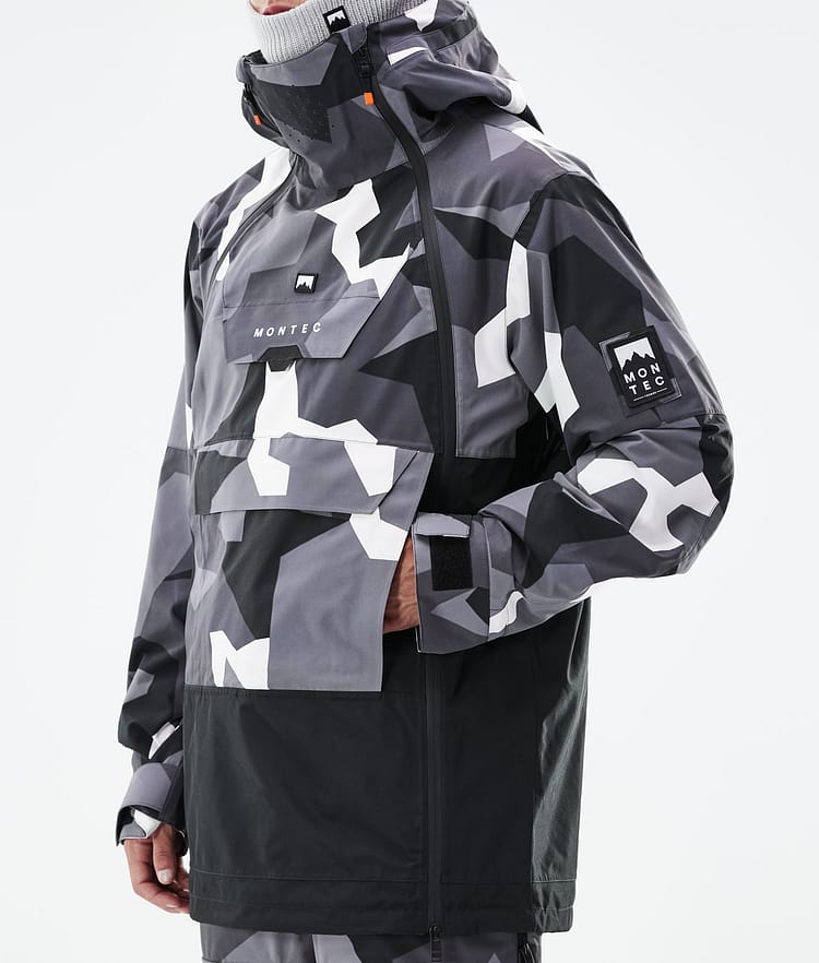 Montec Doom 21 Kurtka Narciarska Mężczyźni Arctic Camo/Black, Zdjęcie 10 z 12