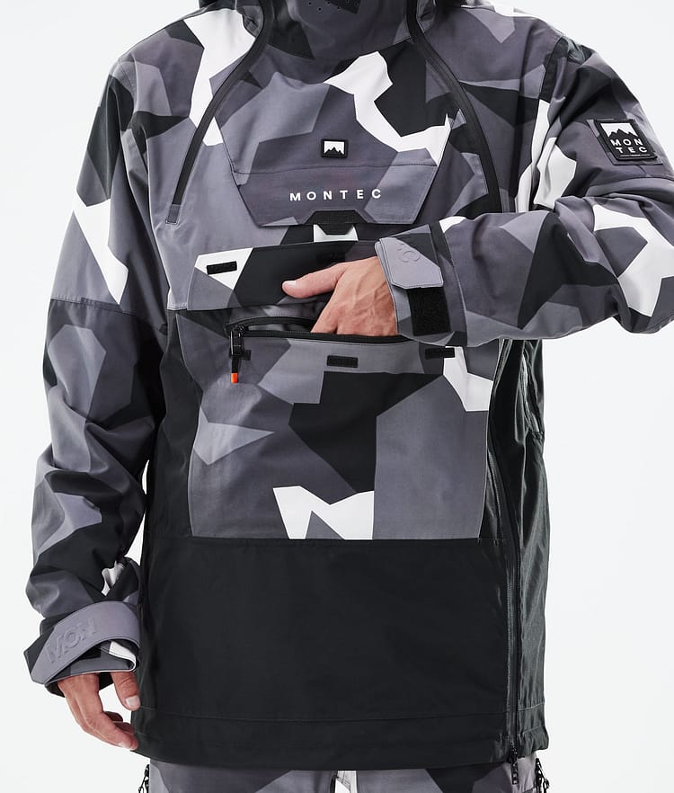 Montec Doom 21 Kurtka Narciarska Mężczyźni Arctic Camo/Black, Zdjęcie 11 z 12
