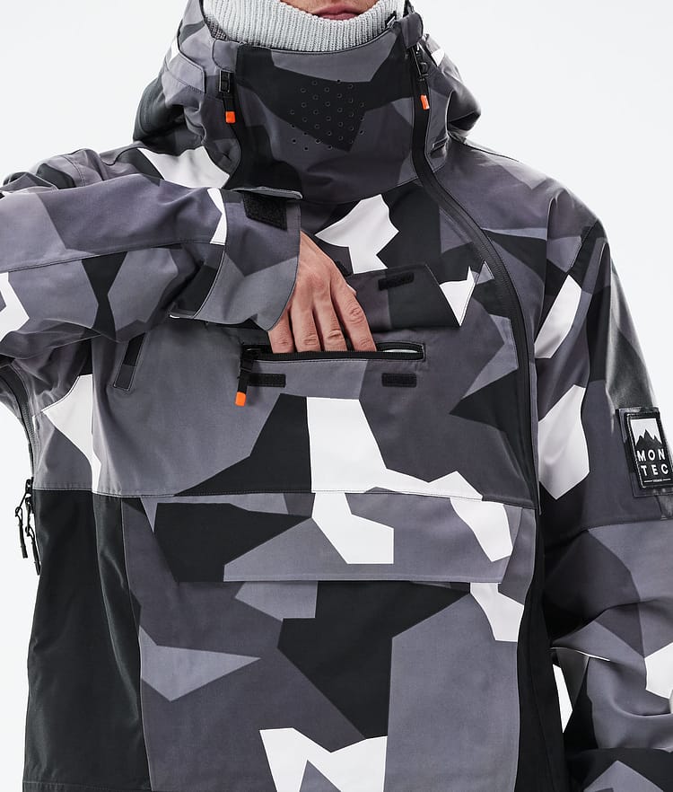 Montec Doom 21 Kurtka Narciarska Mężczyźni Arctic Camo/Black, Zdjęcie 12 z 12