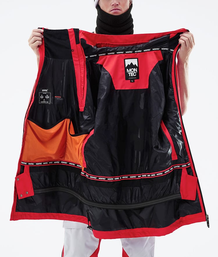 Montec Doom 21 Chaqueta Snowboard Hombre Red, Imagen 13 de 13