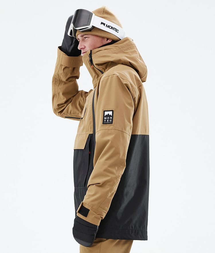 Montec Doom 21 Lyžařská Bunda Pánské Gold/Black, Obrázek 7 z 12