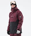 Montec Doom 21 Kurtka Narciarska Mężczyźni Burgundy/Black