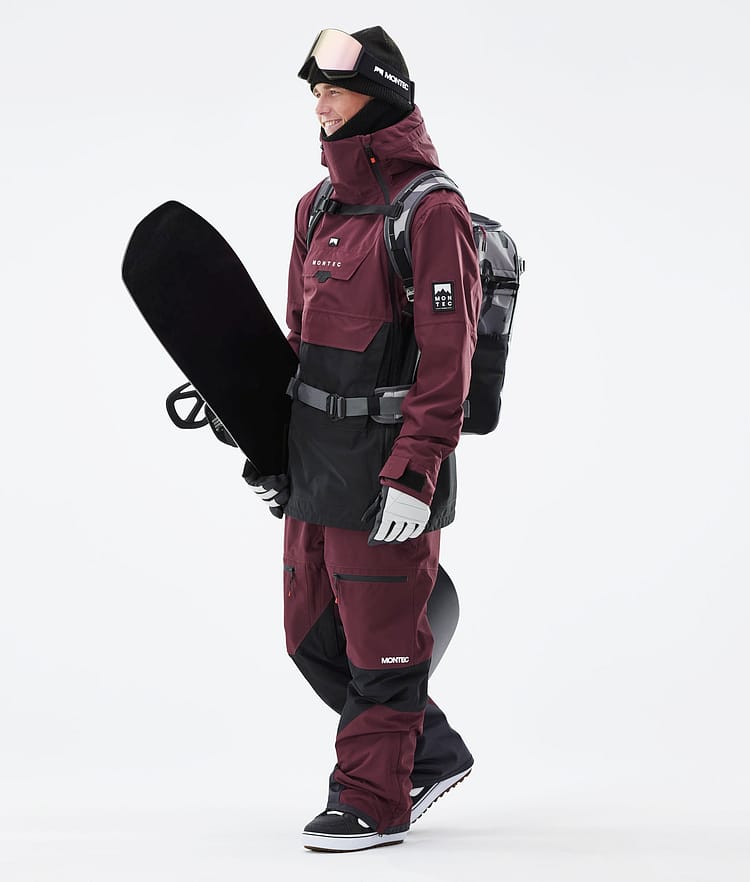 Montec Doom 21 Chaqueta Snowboard Hombre Burgundy/Black, Imagen 5 de 13