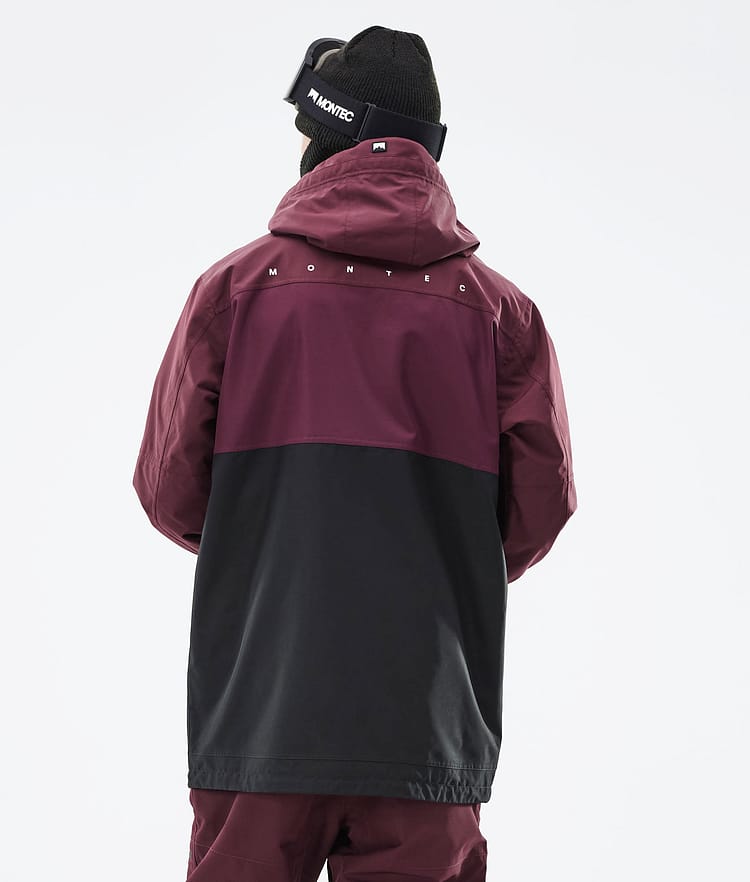 Montec Doom 21 Chaqueta Snowboard Hombre Burgundy/Black, Imagen 9 de 13