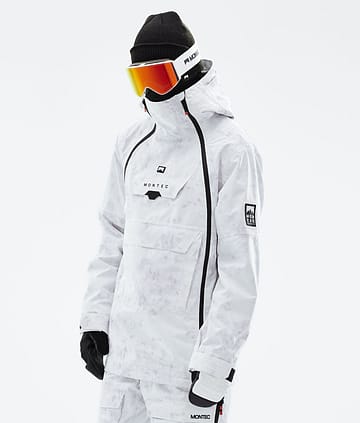 Montec Doom 21 Bunda na Snowboard Pánské White Tiedye