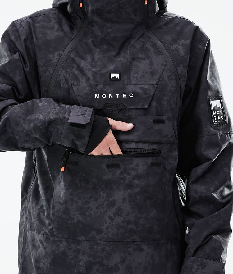 Montec Doom 21 Lyžařská Bunda Pánské Black Tiedye, Obrázek 11 z 12
