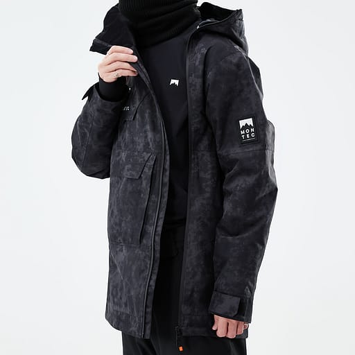 Cremallera Asimétrica Frontal Con Solapa Interior Imagen principal del producto,