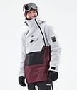 Montec Doom 21 Chaqueta Snowboard Hombre Light Grey/Black/Burgundy
