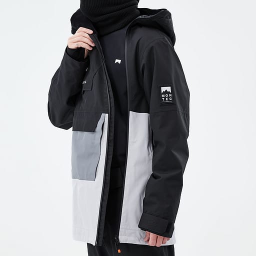 Asymetrický přední zip s vnitřní klopou Hlavní obrázek produktu,