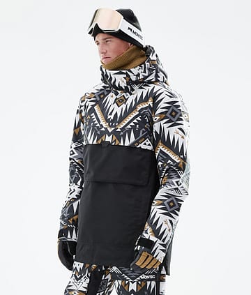 Montec Dune 21 Bunda na Snowboard Pánské Komber Gold/Black