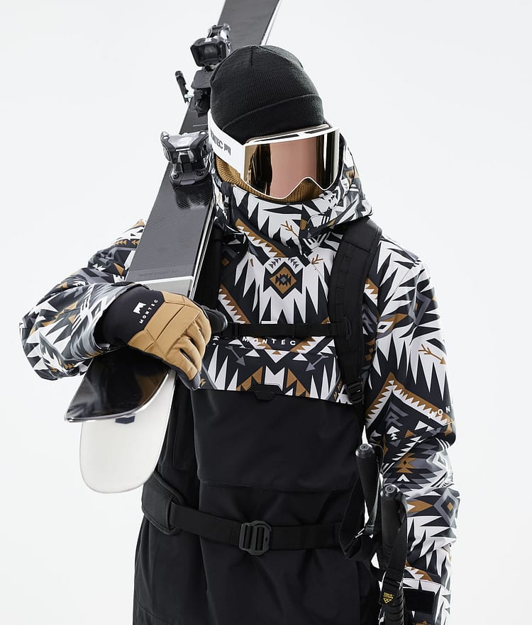 Montec Dune 21 Kurtka Narciarska Mężczyźni Komber Gold/Black, Zdjęcie 3 z 10