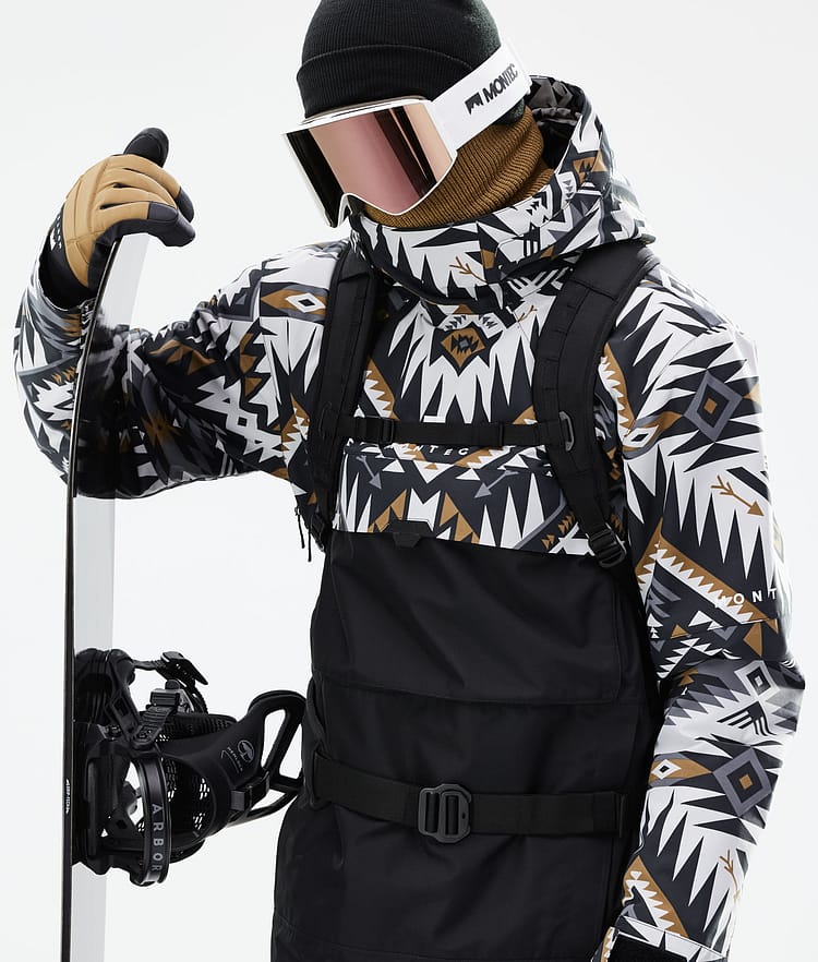 Montec Dune 21 Kurtka Snowboardowa Mężczyźni Komber Gold/Black, Zdjęcie 3 z 10