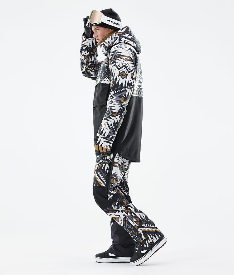 Montec Dune 21 Kurtka Snowboardowa Mężczyźni Komber Gold/Black, Zdjęcie 5 z 10