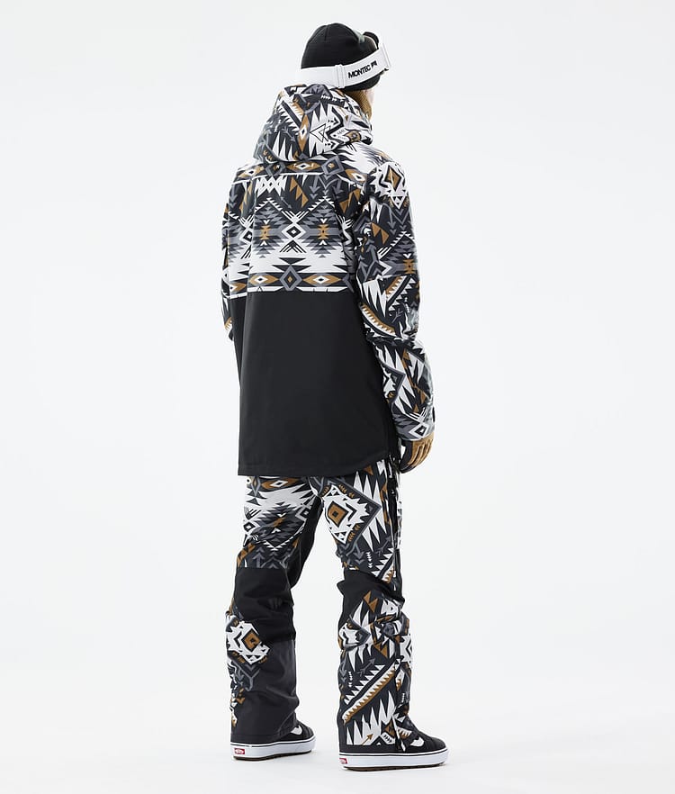 Montec Dune 21 Kurtka Snowboardowa Mężczyźni Komber Gold/Black, Zdjęcie 6 z 10