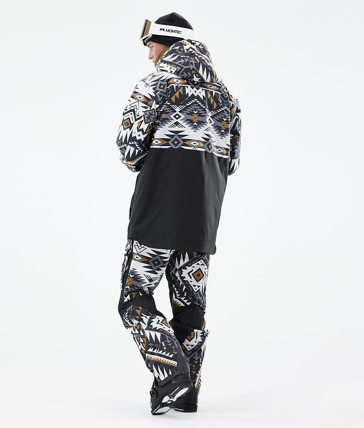 Montec Dune 21 Kurtka Narciarska Mężczyźni Komber Gold/Black, Zdjęcie 6 z 10