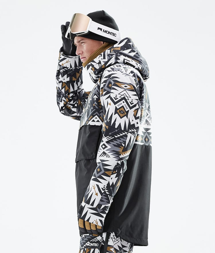 Montec Dune 21 Kurtka Narciarska Mężczyźni Komber Gold/Black, Zdjęcie 7 z 10