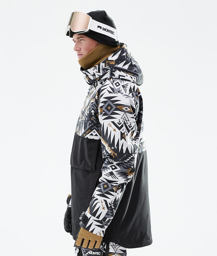 Montec Dune 21 Kurtka Snowboardowa Mężczyźni Komber Gold/Black, Zdjęcie 7 z 10